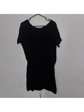 Brandy Melville Classic Black TShirt Dress Made in Italy